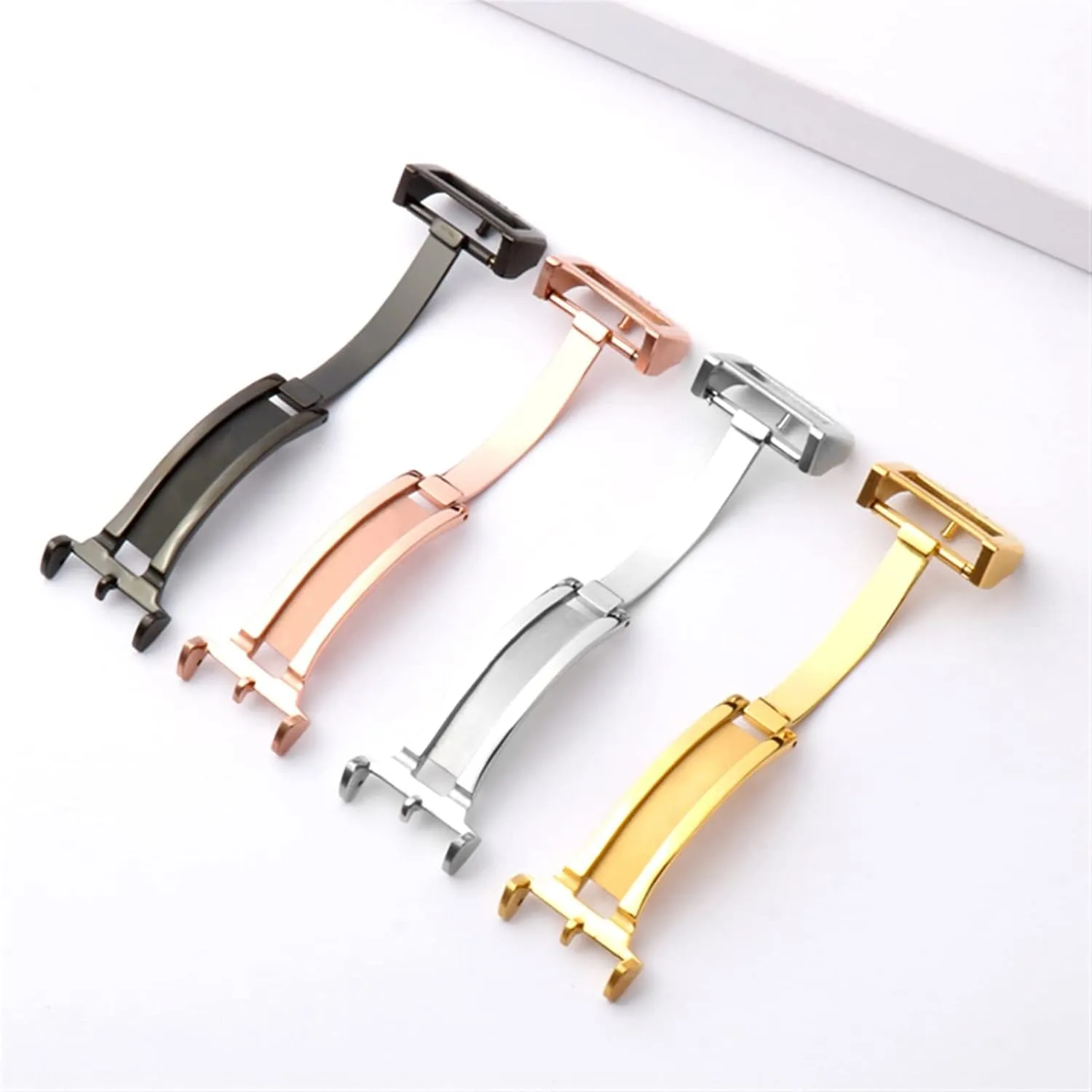 Watch Strap Rubber Strap Silicone Strap Universal Strap Buckle Strap Cowhide Strap Nylon Leather Silicone Strap Folding Buckle Strap Watch Strap Strap