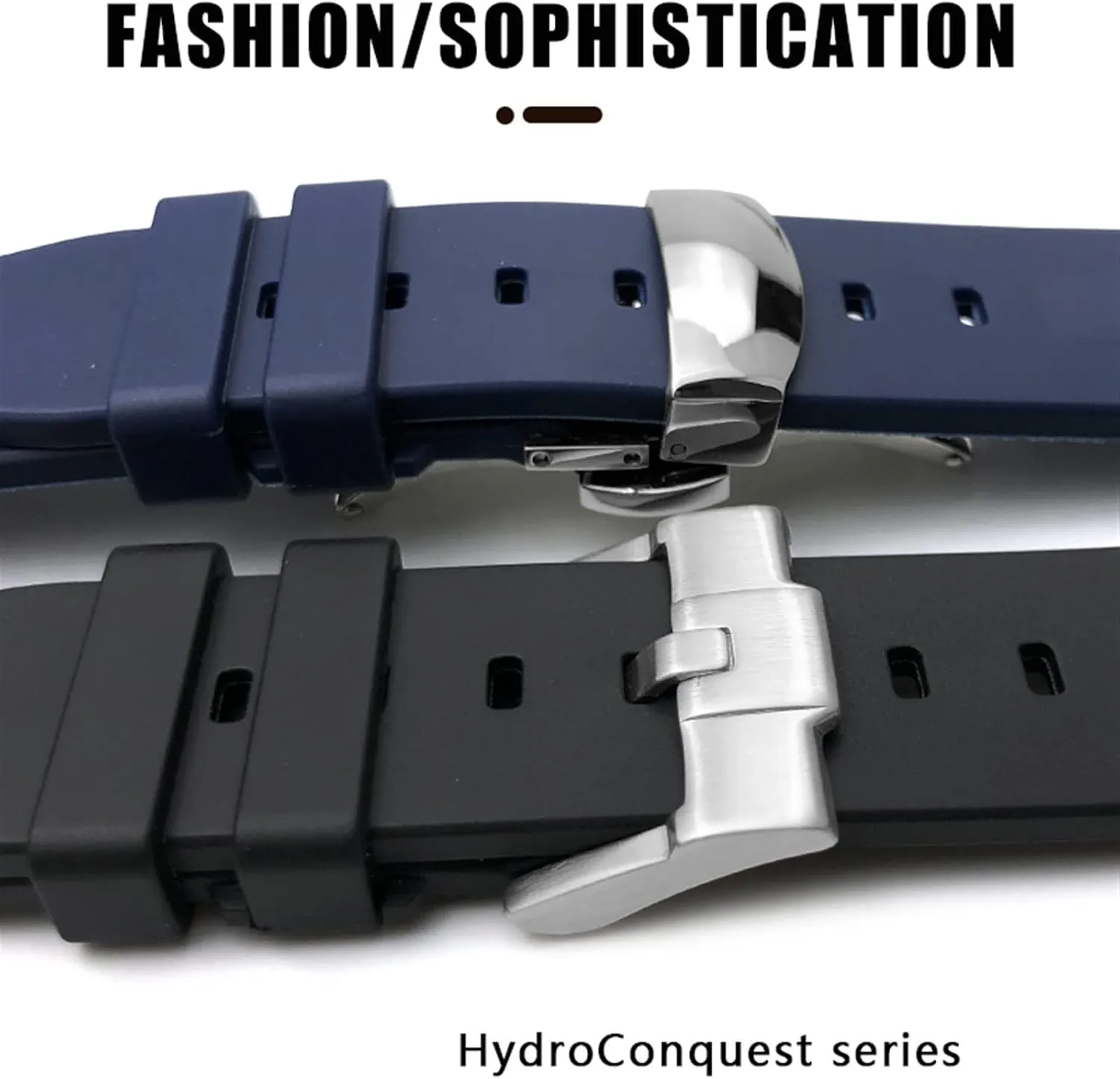 Watch Strap Rubber Strap Silicone Strap Universal Strap Buckle Strap Cowhide Strap Nylon Leather Silicone Strap Folding Buckle Strap Watch Strap Strap