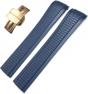 Watch Strap Rubber Strap Silicone Strap Universal Strap Buckle Strap Cowhide Strap Nylon Leather Silicone Strap Folding Buckle Strap Watch Strap Strap