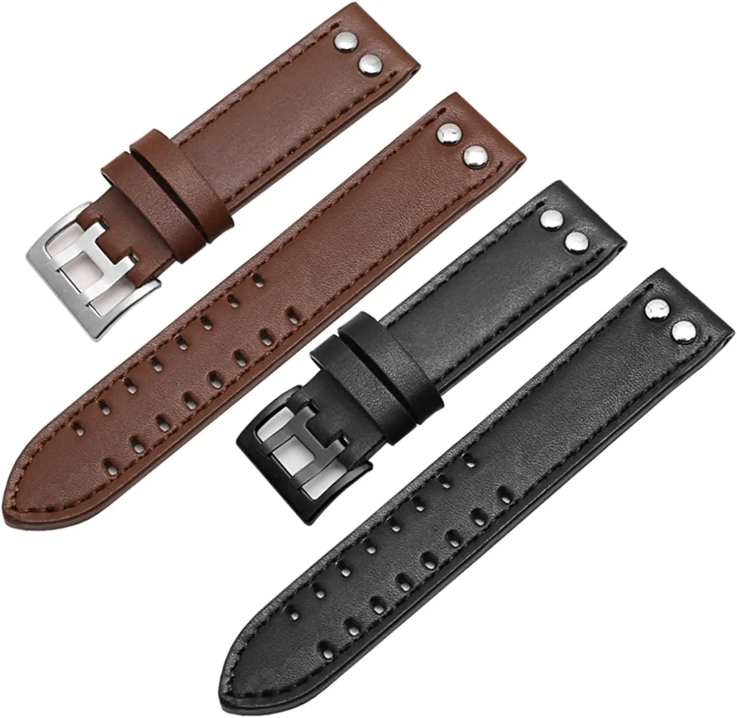 Watch Strap Rubber Strap Silicone Strap Universal Strap Buckle Strap Cowhide Strap Nylon Leather Silicone Strap Folding Buckle Strap Watch Strap Strap
