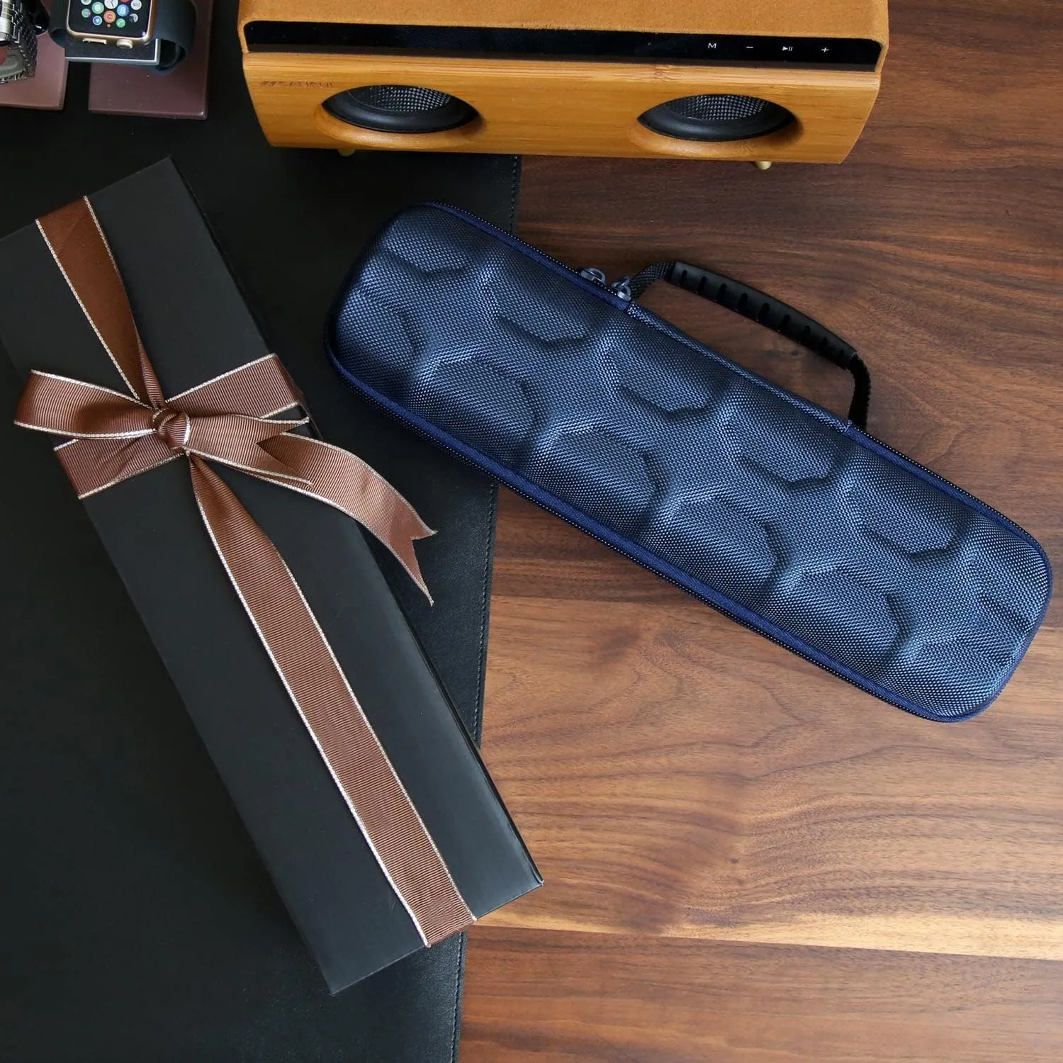 Watch Travel Case for Men and Women Portable Single Watch Storage box and Organizer for Wristwatches and Smart Watches
