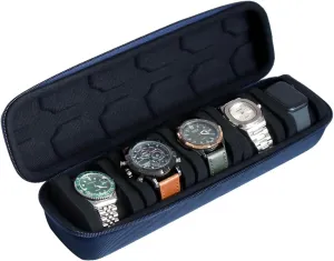 Watch Travel Case for Men and Women Portable Single Watch Storage box and Organizer for Wristwatches and Smart Watches