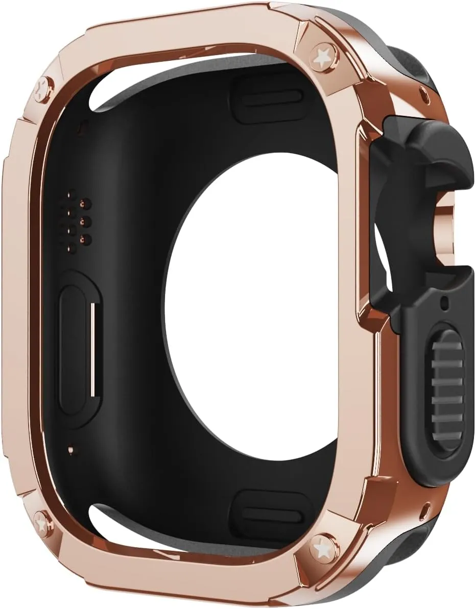 WatchCase for Apple Watch Ultra Cover 49mm 40mm 41mm 44mm 45mm 42mm 38mm Anti-fall Shell iWatch Series 9 8 7 6 5 4 SE 3 2 Watch Case