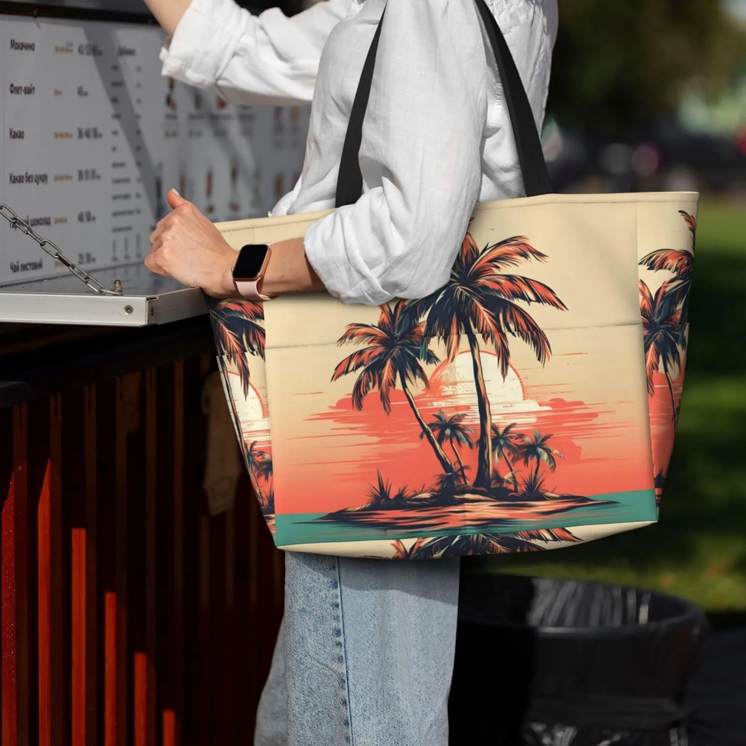 Waterproof Beach Bag for Women Sandproof Beach Tote Bag Large Capacity Swim Pool Bag Foldable Travel Duffel Bags