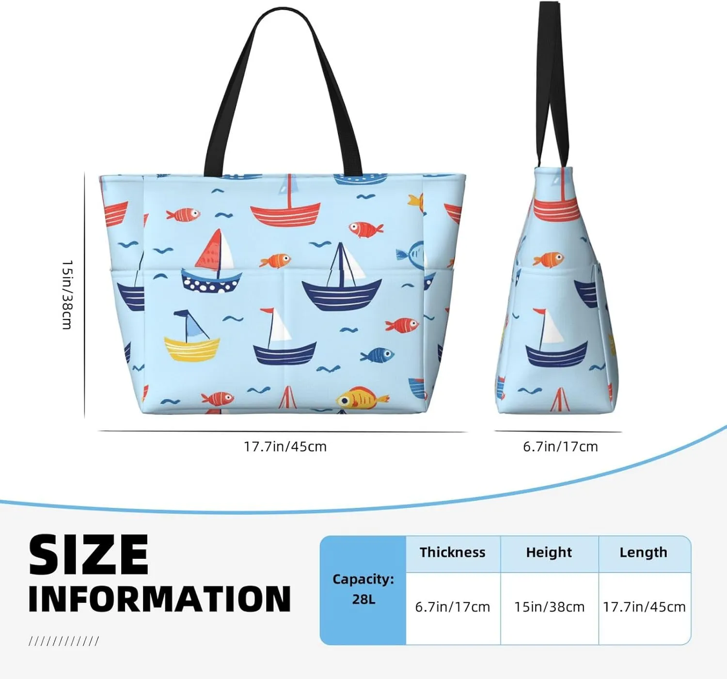 Waterproof Beach Bag for Women Sandproof Beach Tote Bags Large Capacity Swim Pool Bag Foldable Travel Duffel Bags