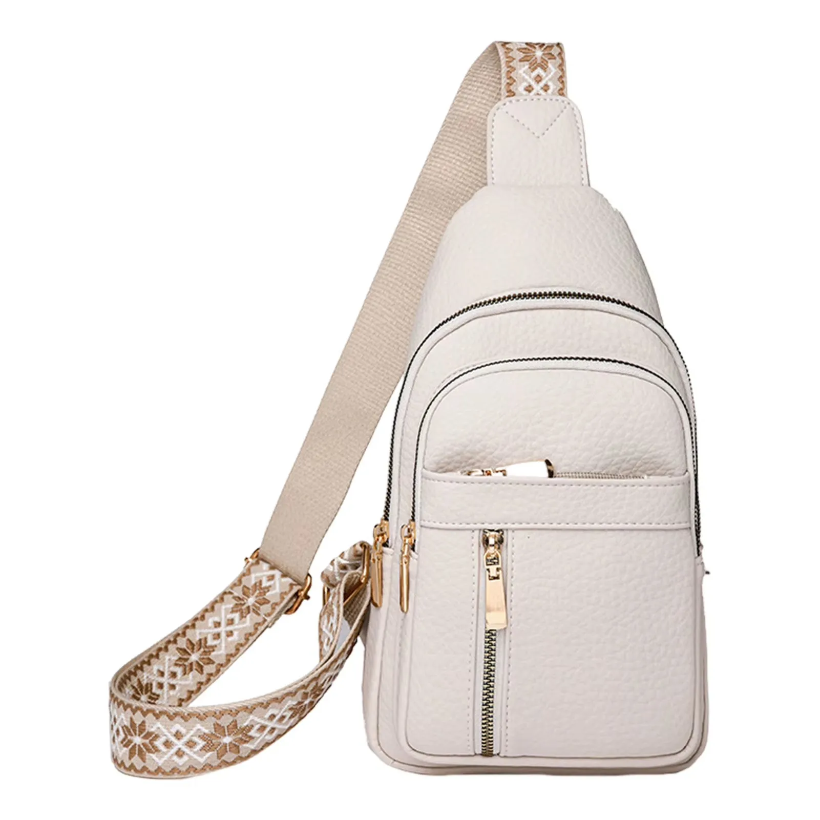 Waterproof for Leather End-to-end encryption Urbanchic Chest Women PU the Go Positive reviews Bag & Shoulder Crossbody – on