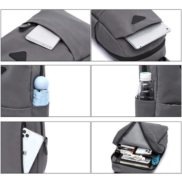 Waterproof Sling Bag – Stylish Crossbody Chest Bag