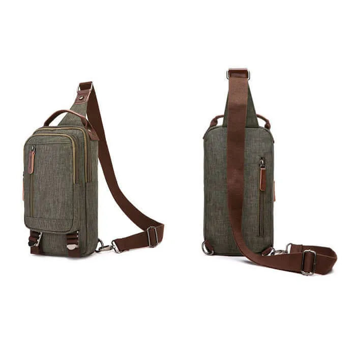 Waterproof Small Sling Bag | Crossbody Chest Bag