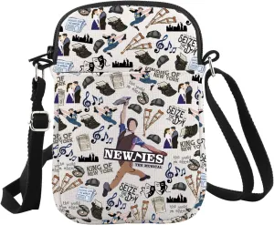 WCGXKO Musical Themed Gift Musical Theatre Crossbody Bag Musical Lover Gift Theatre Merch