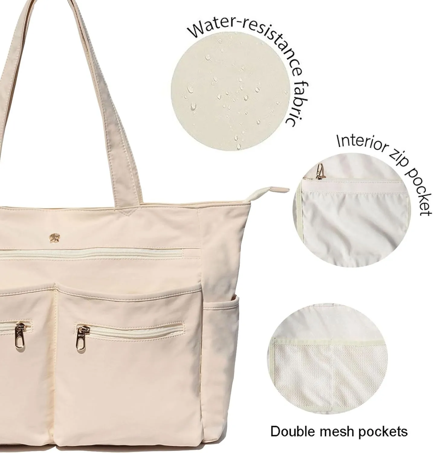 Weekender Bag Carry On Bag Overnight Tote Travel Duffle with 13 Pockets for Travel,Work，Gym,Beach,Teacher,Nurse
