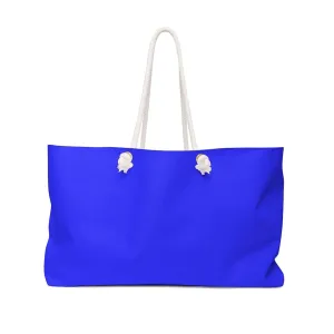 Weekender Tote Bag - Royal Blue by inQue.Style