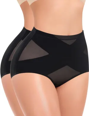 Werena Tummy Control Shapewear for Women Shaping Panties Underwear High Waisted Cincher Body Shaper Slimming Panty Girdle