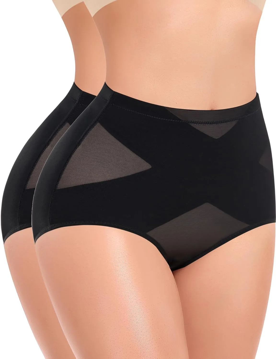 Werena Tummy Control Shapewear for Women Shaping Panties Underwear High Waisted Cincher Body Shaper Slimming Panty Girdle