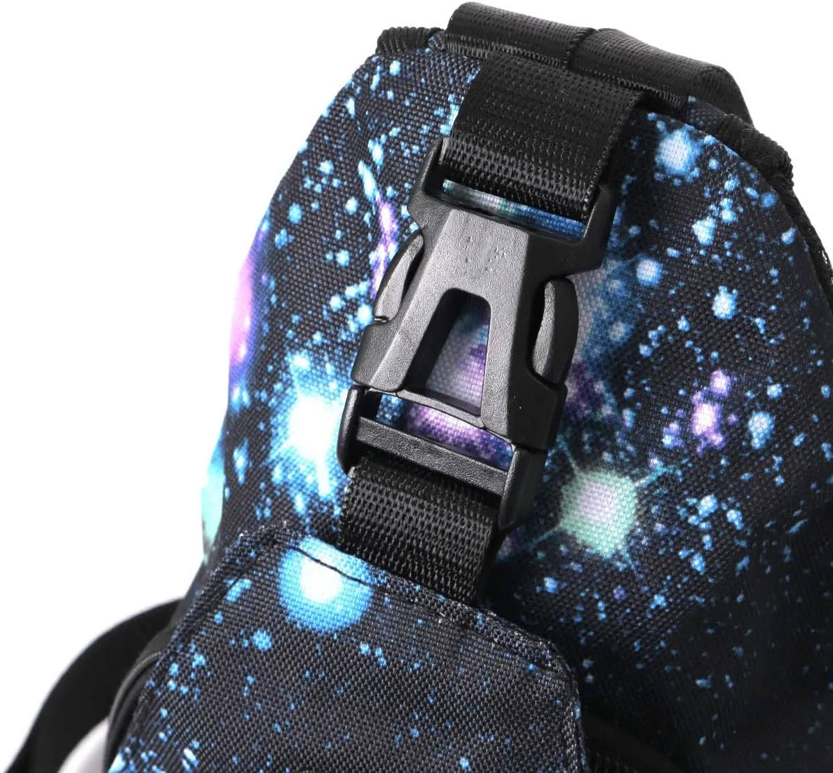 WESTEND Novelty Crossbody Sling Bag Backpack with Adjustable Strap for Men and Women, Cosmo