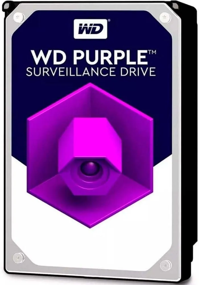 Western Digital 6TB WD Purple Surveillance Internal Hard Drive HDD - SATA 6 Gb/s, 64 MB Cache, 3.5" - WD60PURZ