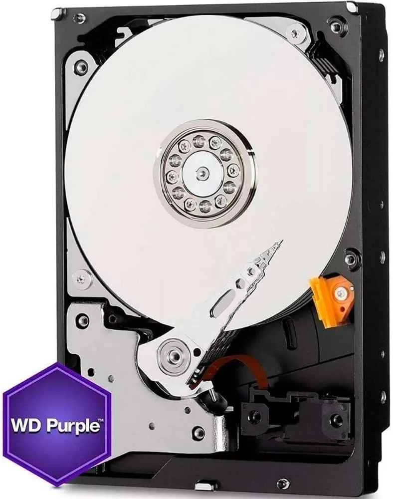 Western Digital 6TB WD Purple Surveillance Internal Hard Drive HDD - SATA 6 Gb/s, 64 MB Cache, 3.5" - WD60PURZ