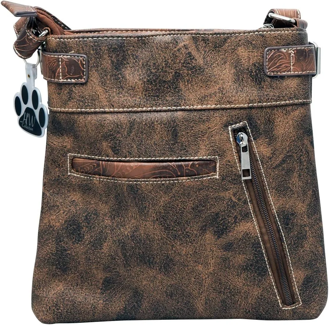 Western Purse Cross Bible Verse Women Shoulder Bag Crossbody Handbag