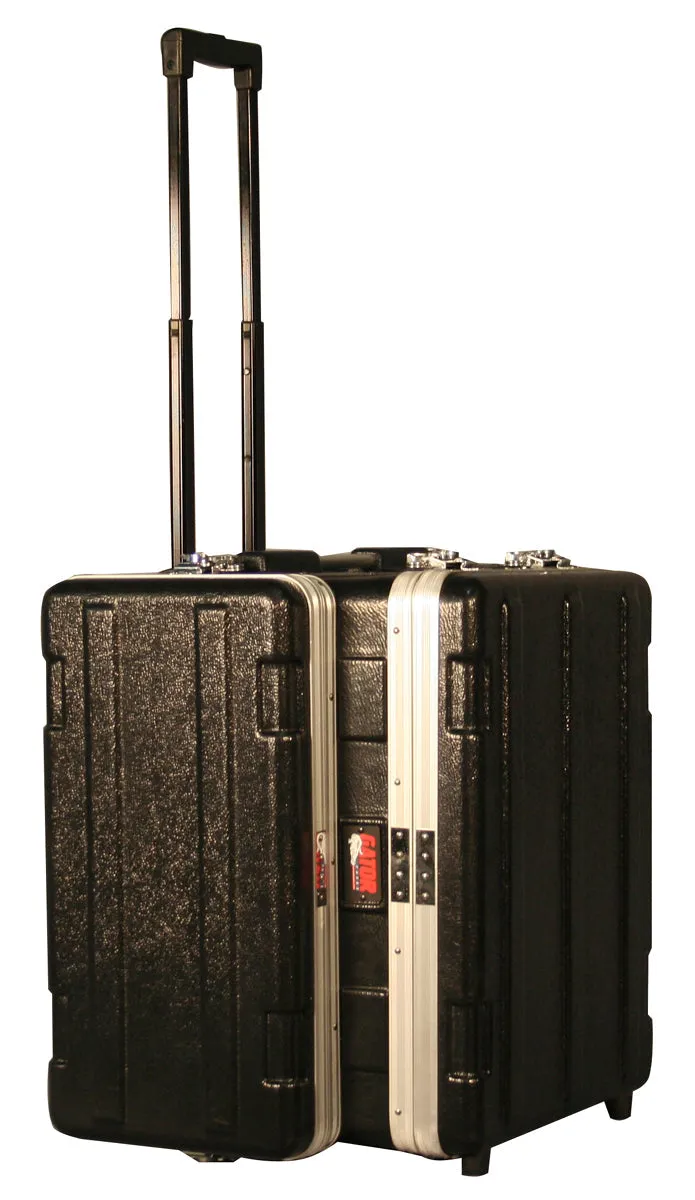 Wheeled ATA Case for Laptop / Mixer over 4U Rack Bottom