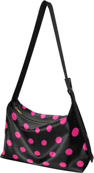 Women Boho Bag Shoulder Bag PU Leather Pouch Crossbody Bag