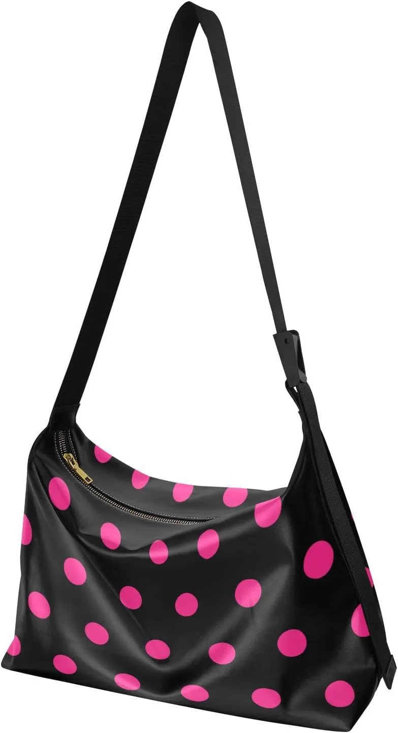 Women Boho Bag Shoulder Bag PU Leather Pouch Crossbody Bag