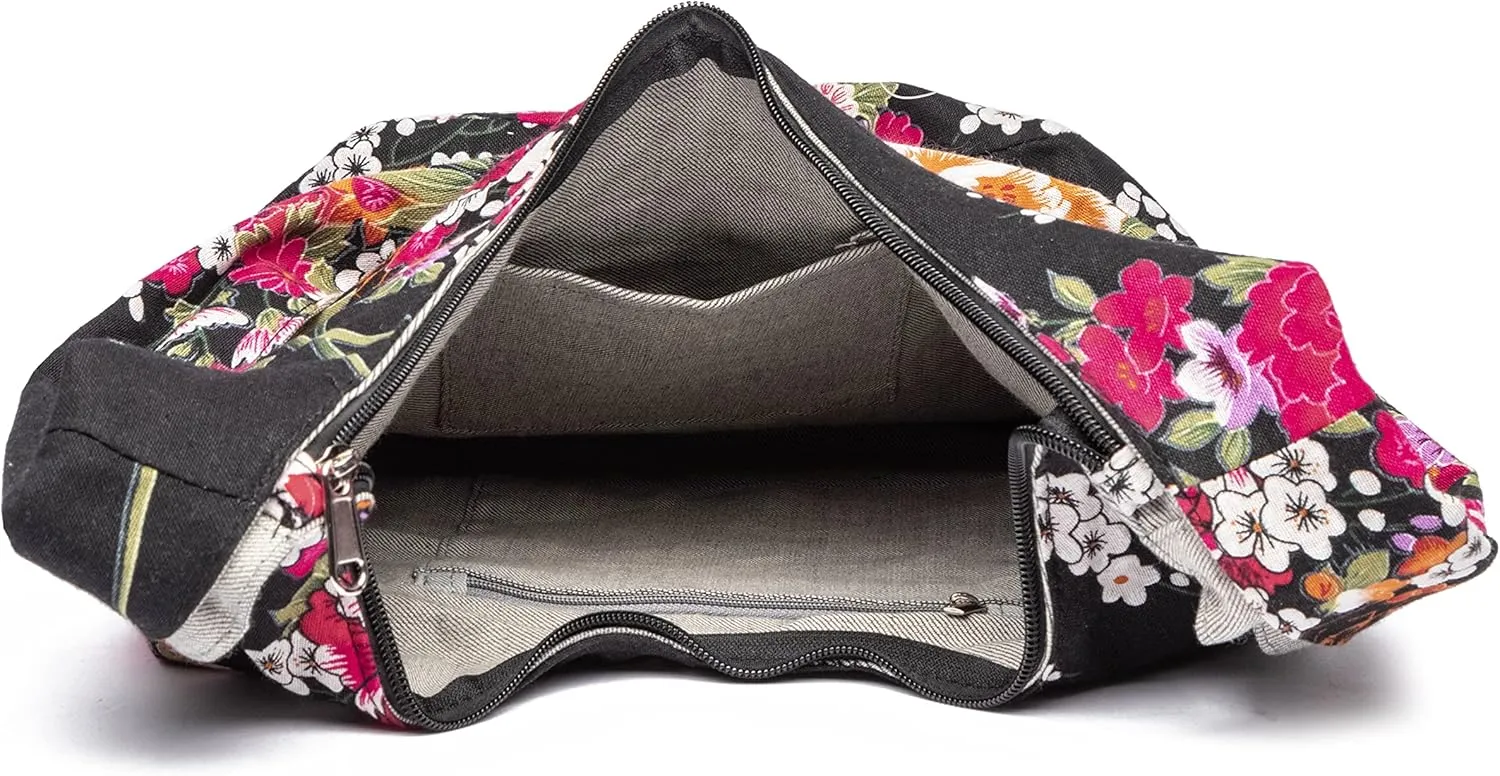 Women Shoulder Handbags Fashion canvas Hippie Crossbody Bags Bohemian Animal Prints Hobo Bags