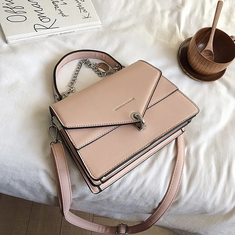 Women Sling Bag Faux Leather Material women Small Square Bag
