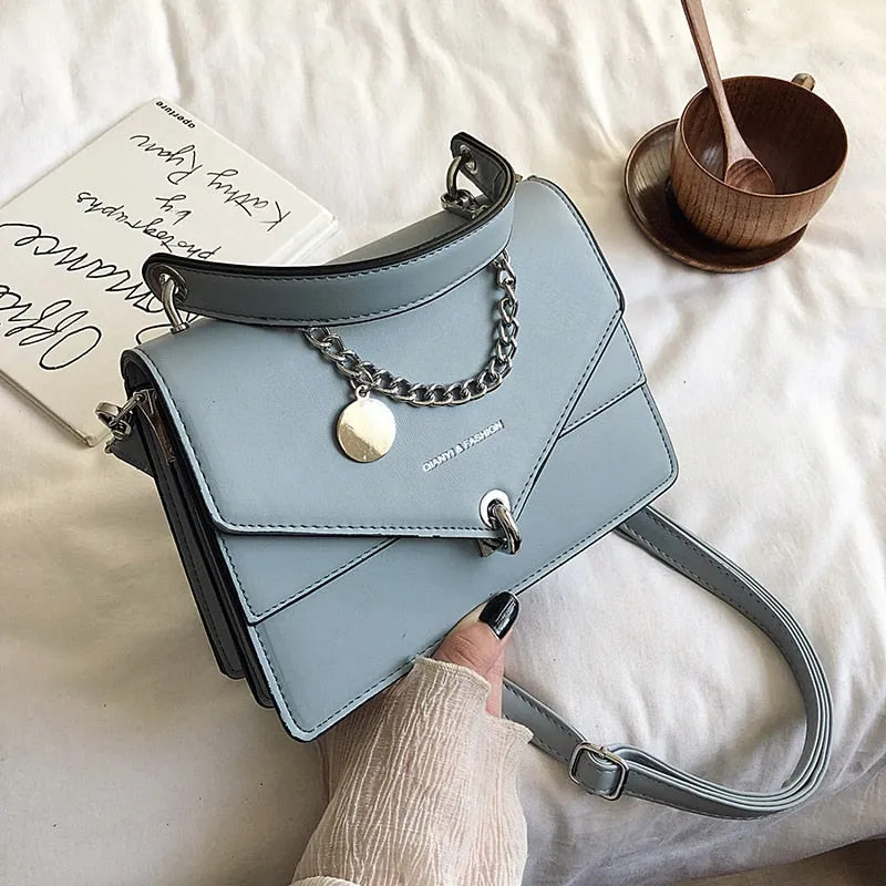 Women Sling Bag Faux Leather Material women Small Square Bag