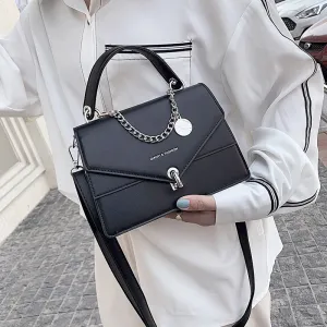 Women Sling Bag Faux Leather Material women Small Square Bag