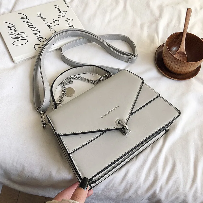 Women Sling Bag Faux Leather Material women Small Square Bag
