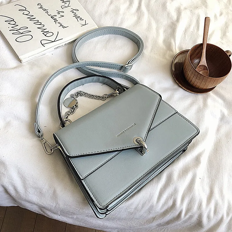 Women Sling Bag Faux Leather Material women Small Square Bag