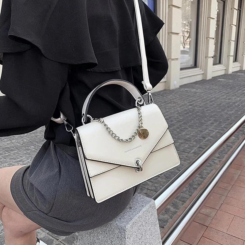 Women Sling Bag Faux Leather Material women Small Square Bag