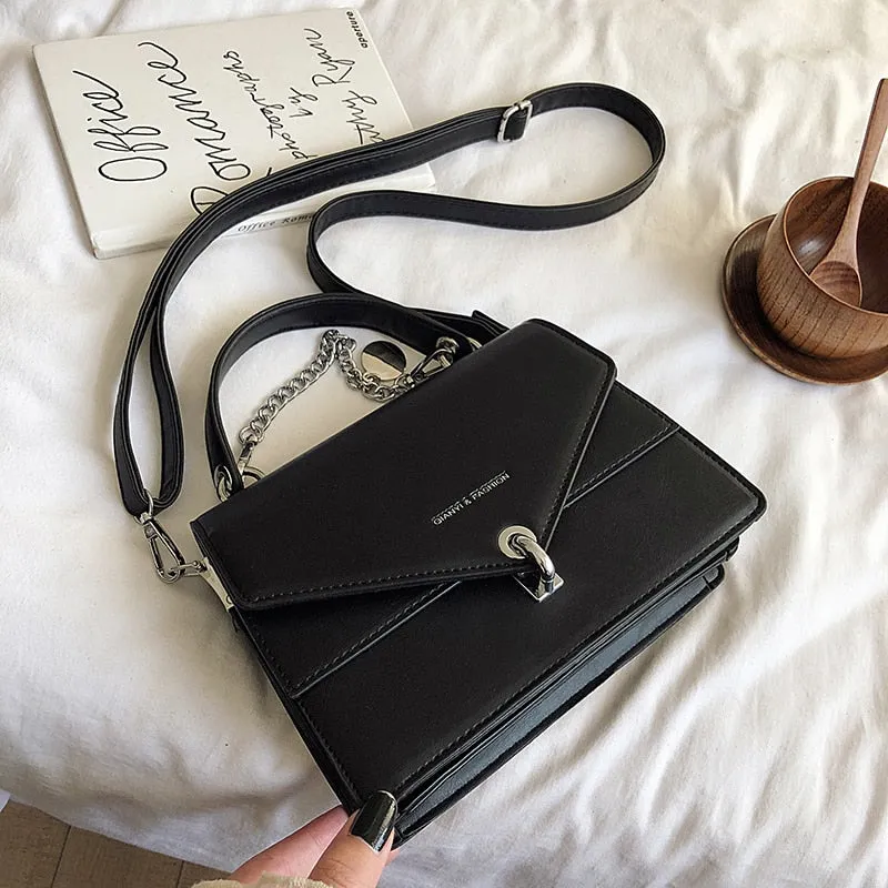 Women Sling Bag Faux Leather Material women Small Square Bag