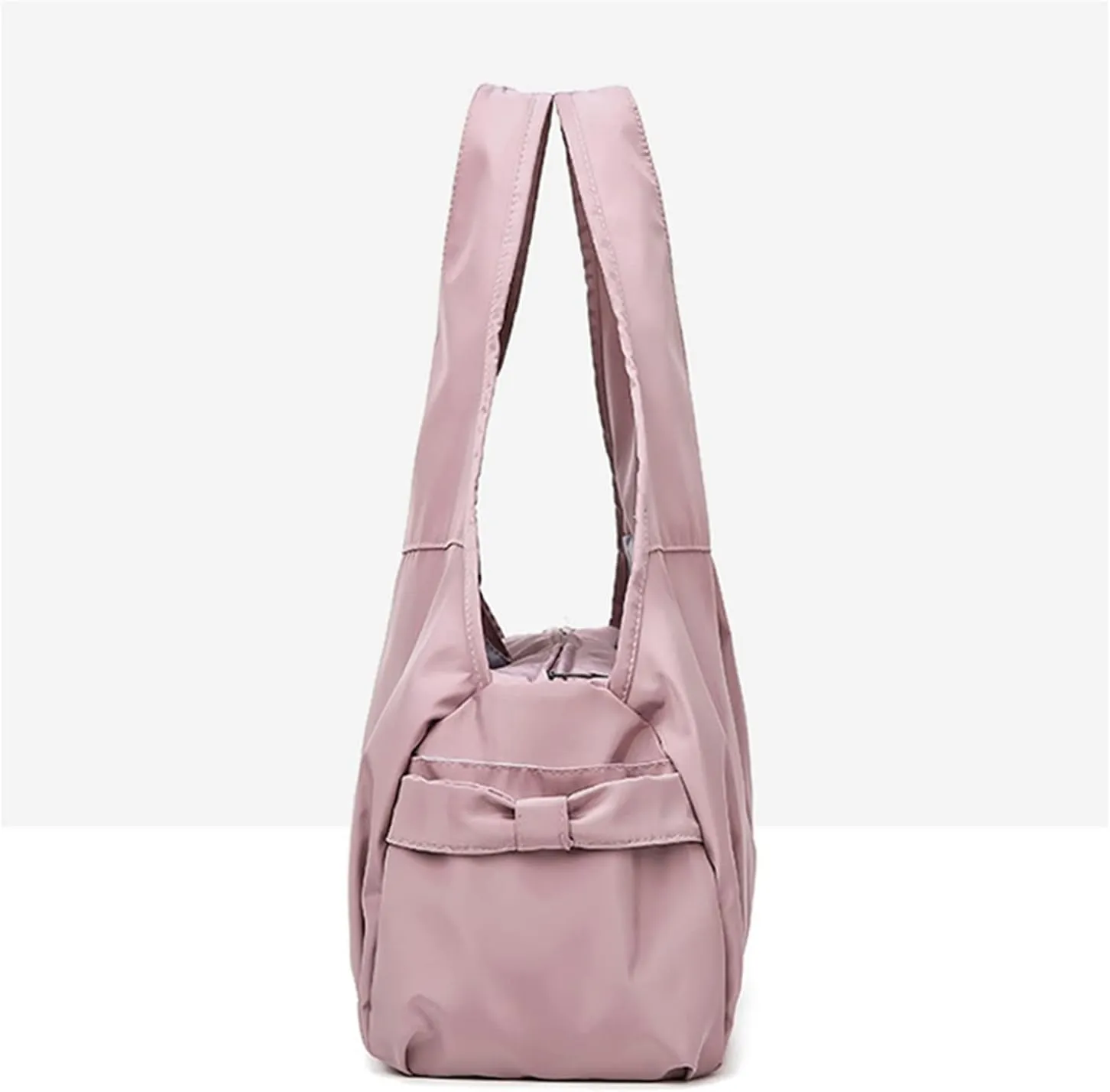 women Sports Fitness Travel Swimming Shoulder Handbag Wet Dry Isolation Pouch Bag (Pink)