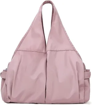 women Sports Fitness Travel Swimming Shoulder Handbag Wet Dry Isolation Pouch Bag (Pink)