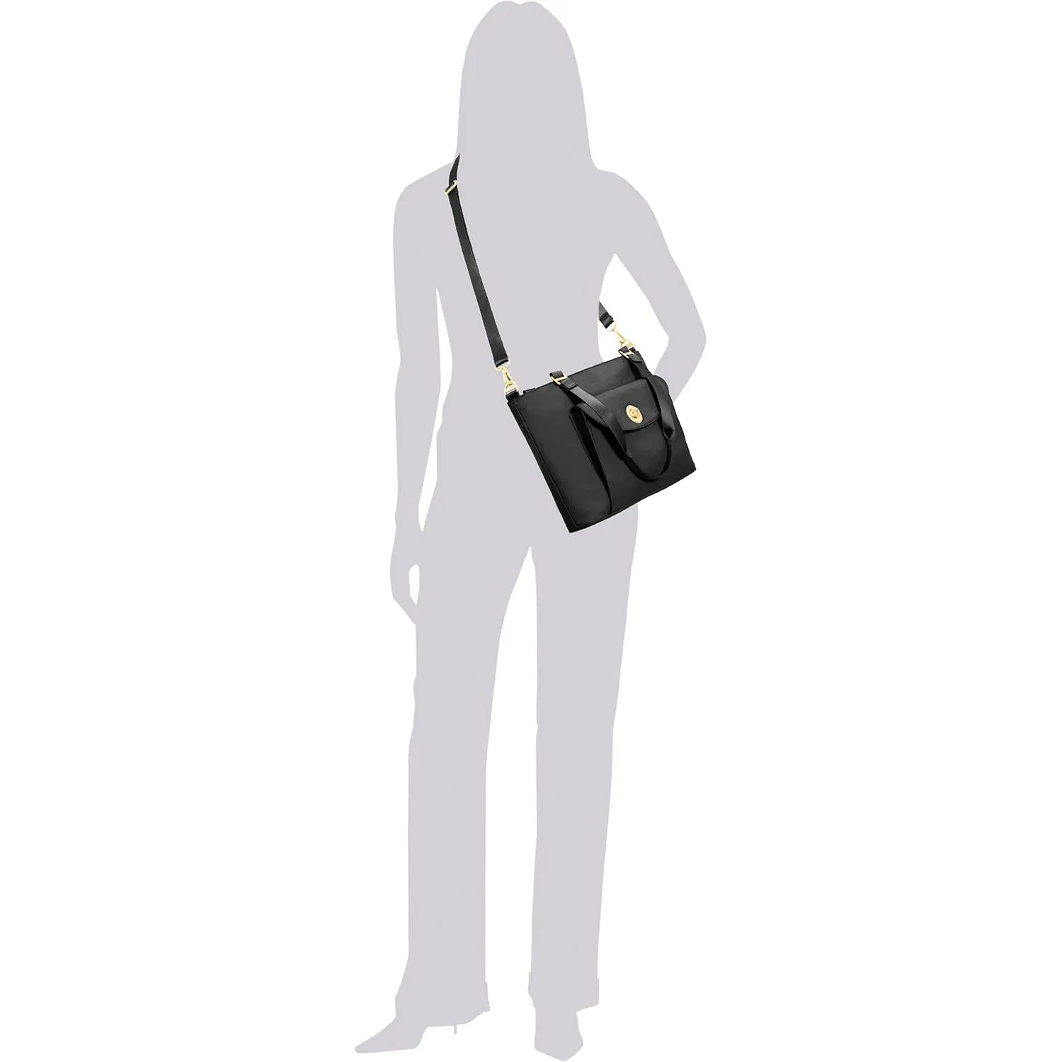 Women's Baggallini La Paz Tote Beach Nylon