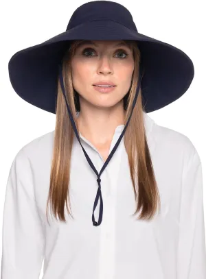 Women's Travel Beach Hat with Chin Cord - UPF 50 Sun Protection - Designed to be Your Travel Companion - CYD (One Size)