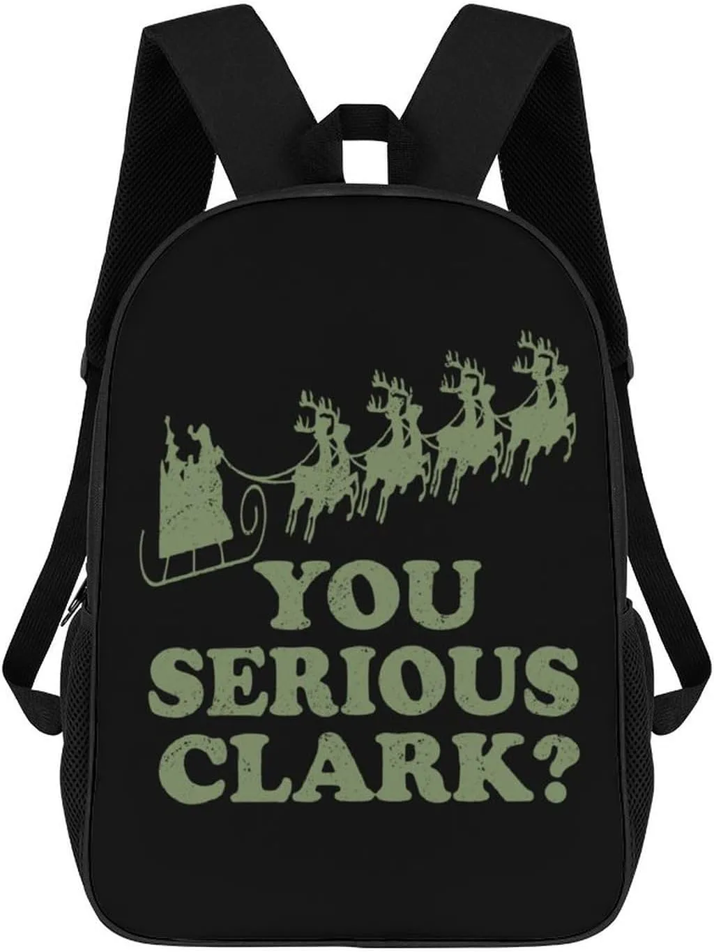 You Serious Clark Travel Laptop Backpack for Men Women Fashion 17 Inch Shoulder Bag Bookbag Daypack