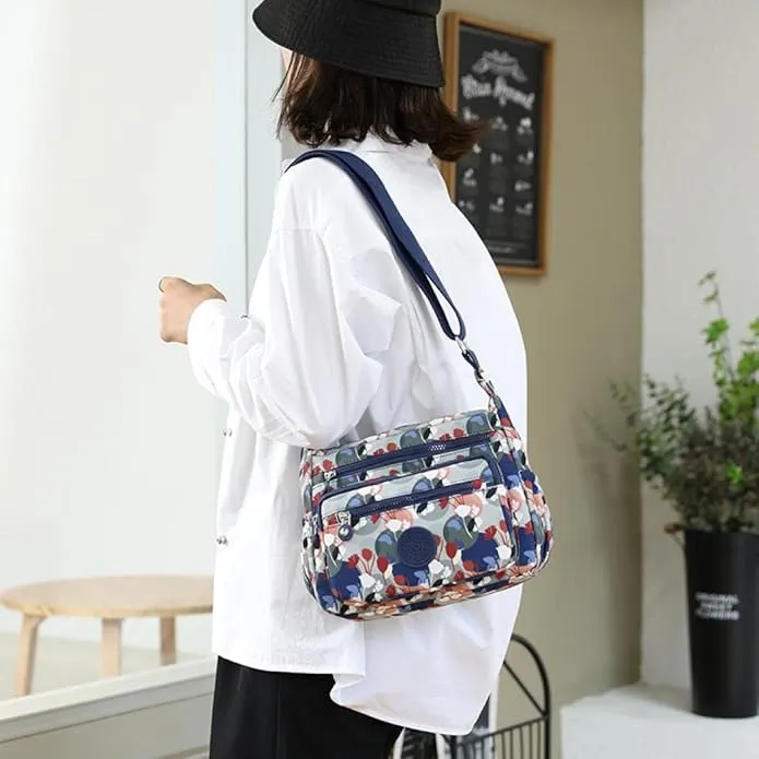 Zara | MeadowBloom Multi-Zip Crossbody