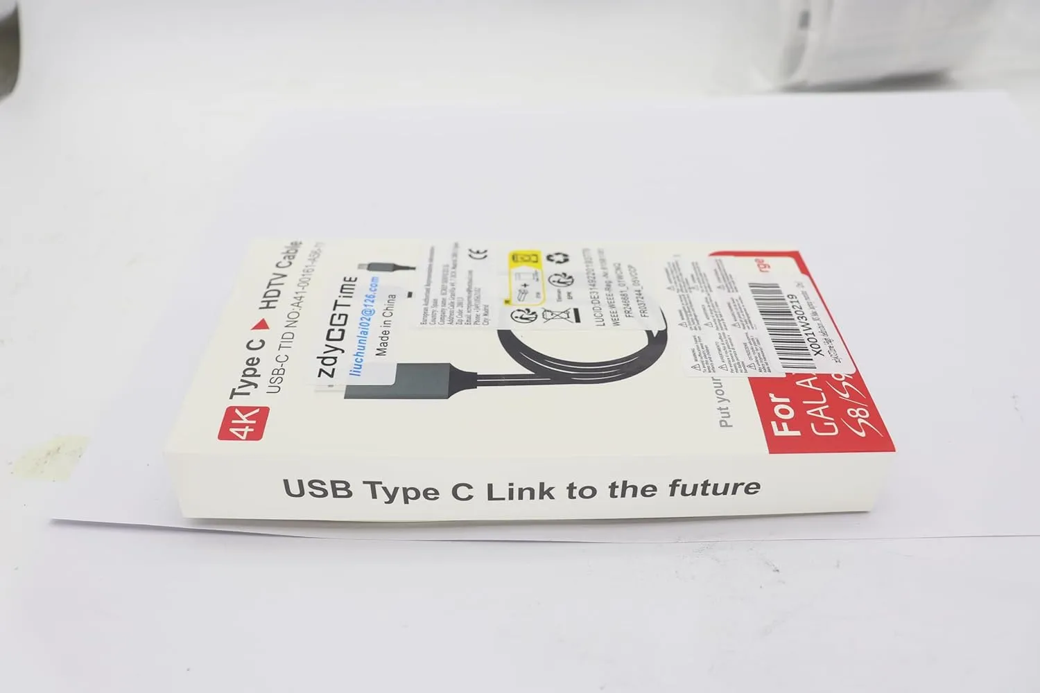 zdyCGTime 2 in 1 MHL USB Type C 3.1 Male & USB 2.0 A Male to HDMI Male 4K@30Hz HDTV Mirroring Video Audio Output Charging Cable Compatible with Android, MacBook, iPad, Thunderbolt 3(2m/Black-USB C)