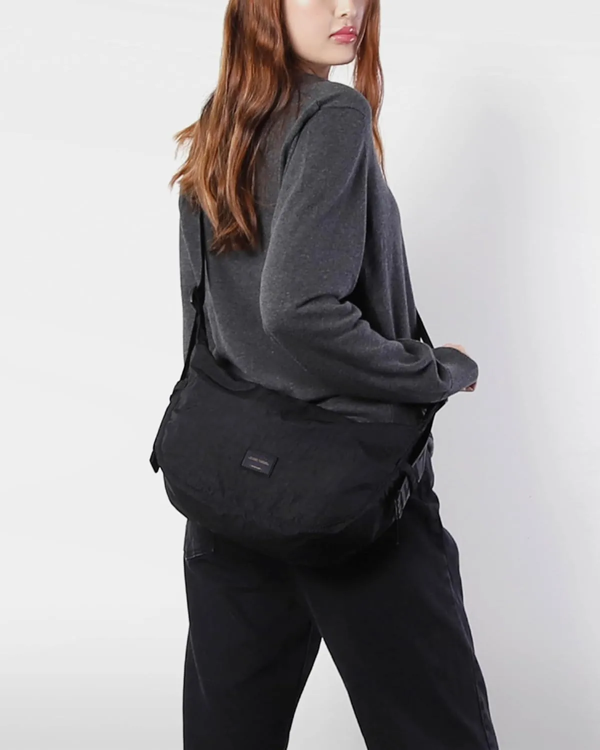 ZIMEGO Classic Crescent Crossbody Bag - Everyday Essential Travel Hobo Bag