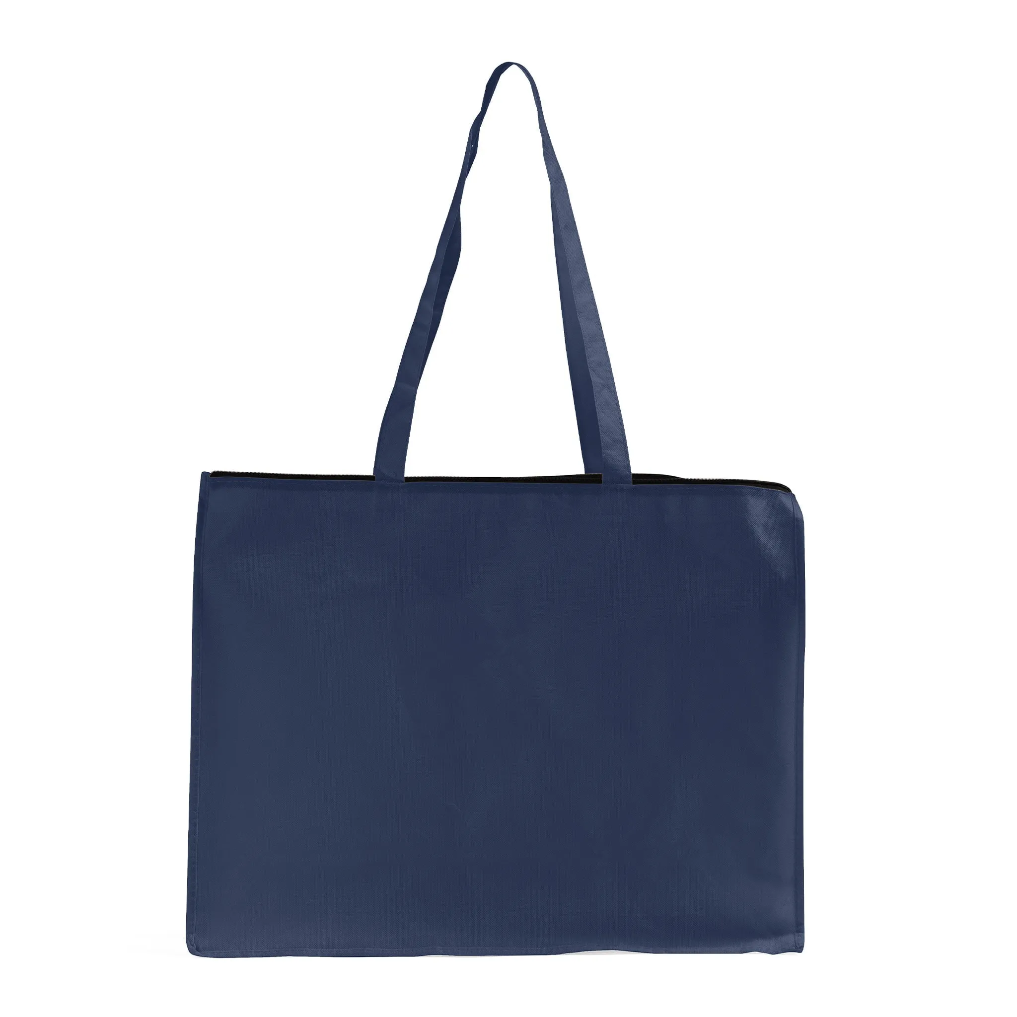 Zippered Large Tote Bags - Reusable Grocery Bags - GN61