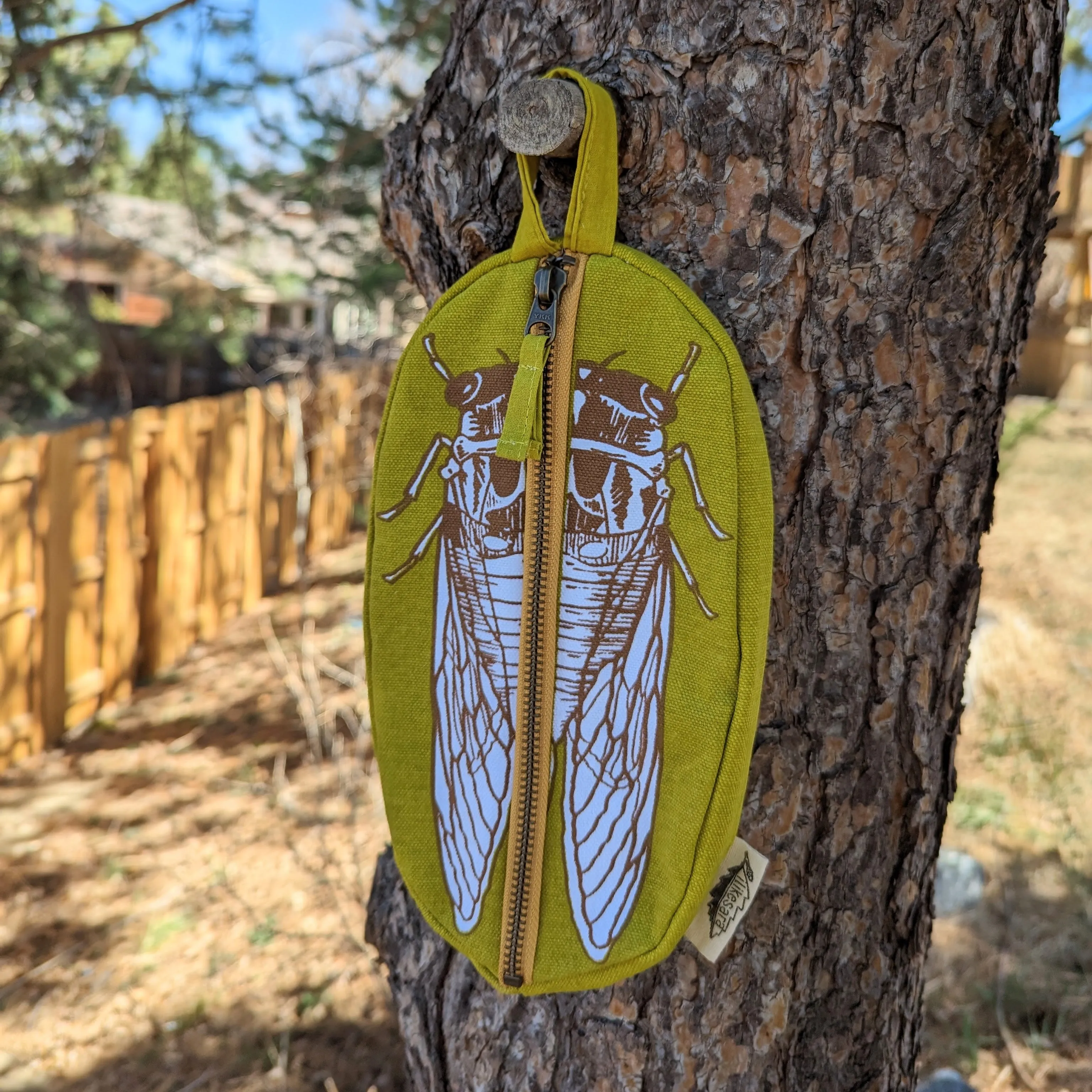 zippered pouch | cicada PRE-ORDER