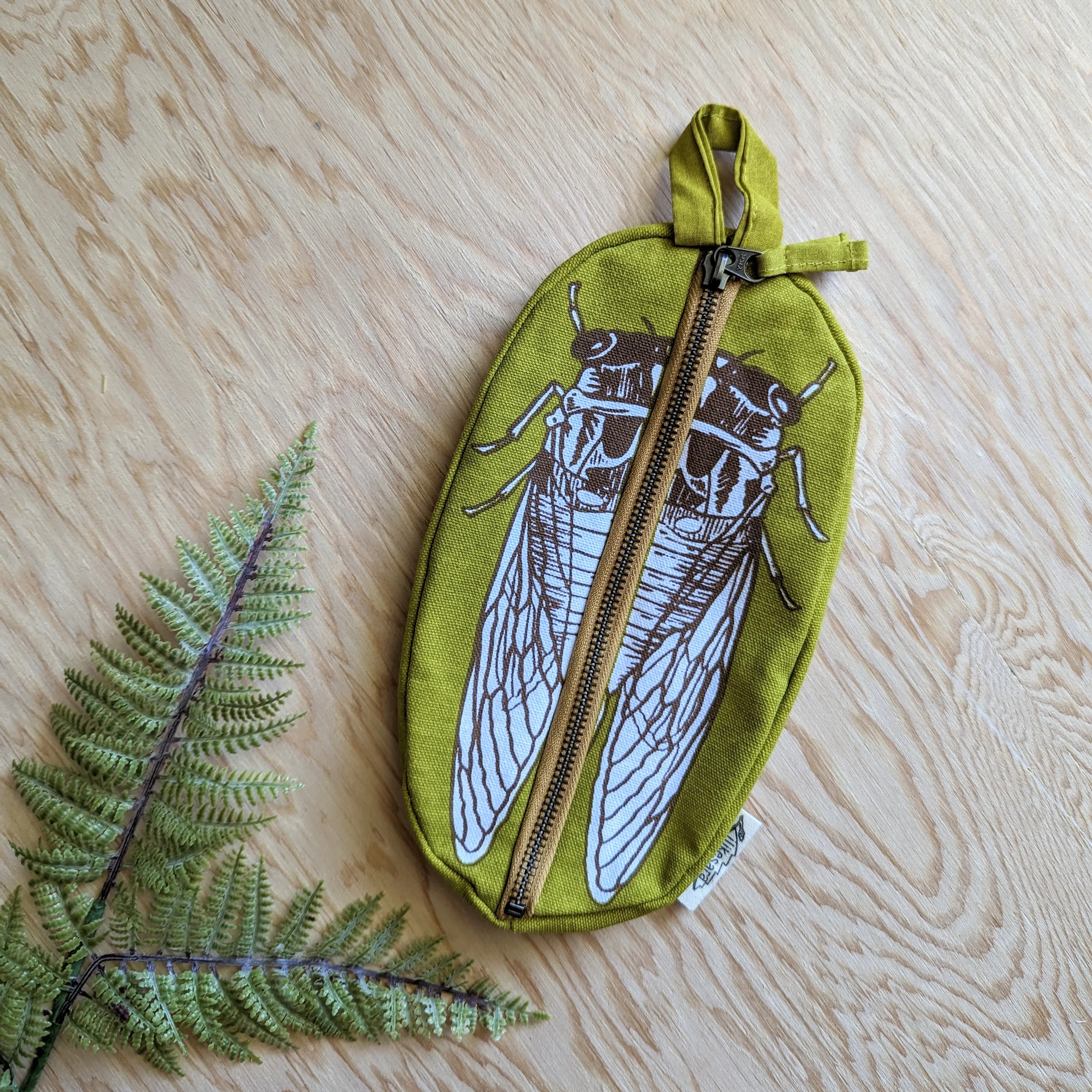 zippered pouch | cicada PRE-ORDER