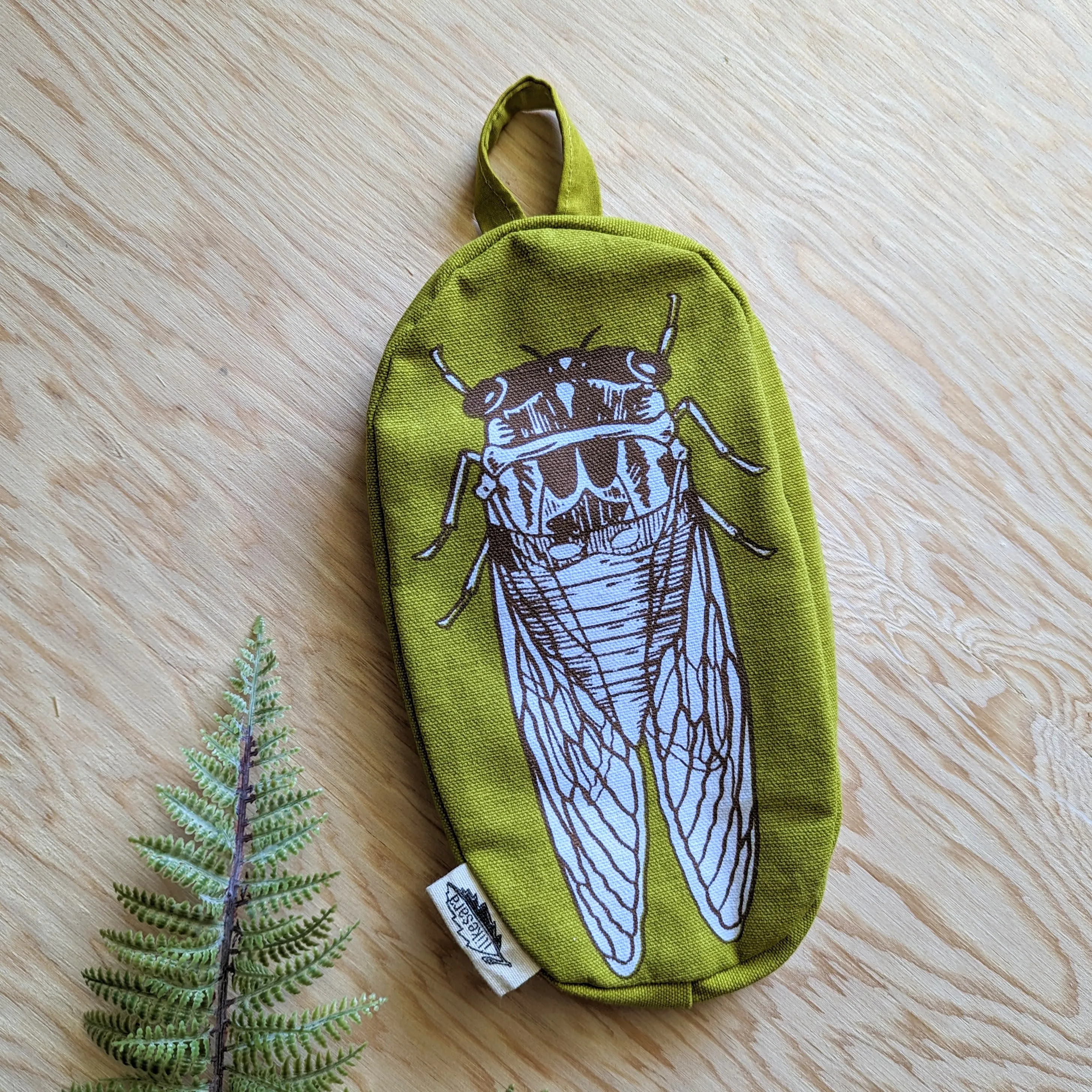 zippered pouch | cicada PRE-ORDER