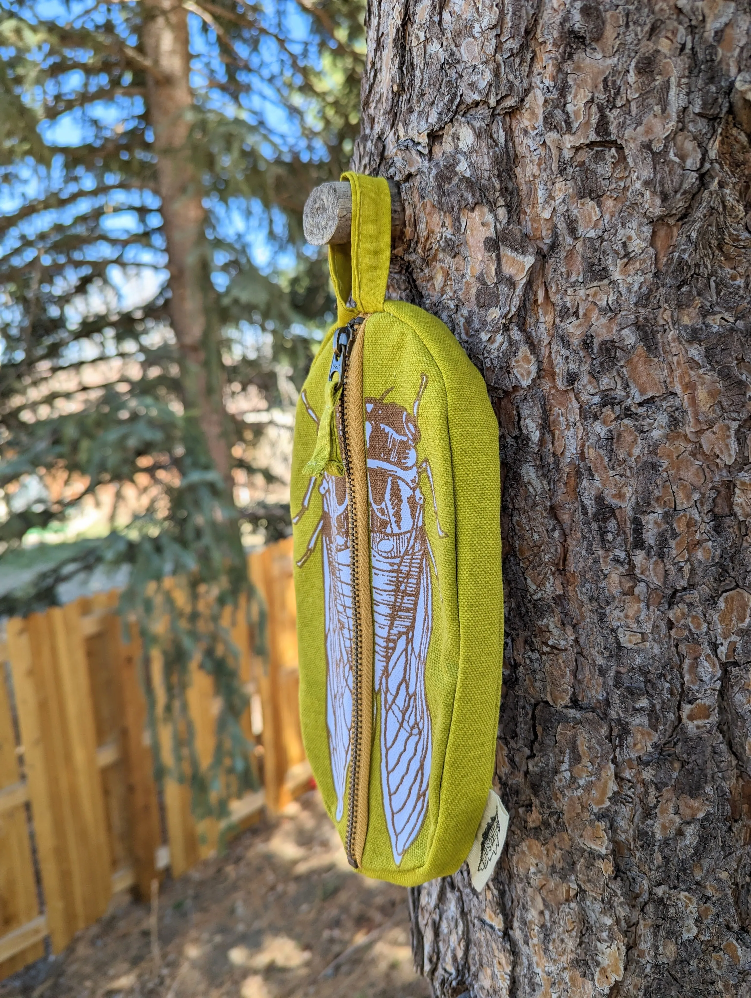 zippered pouch | cicada PRE-ORDER