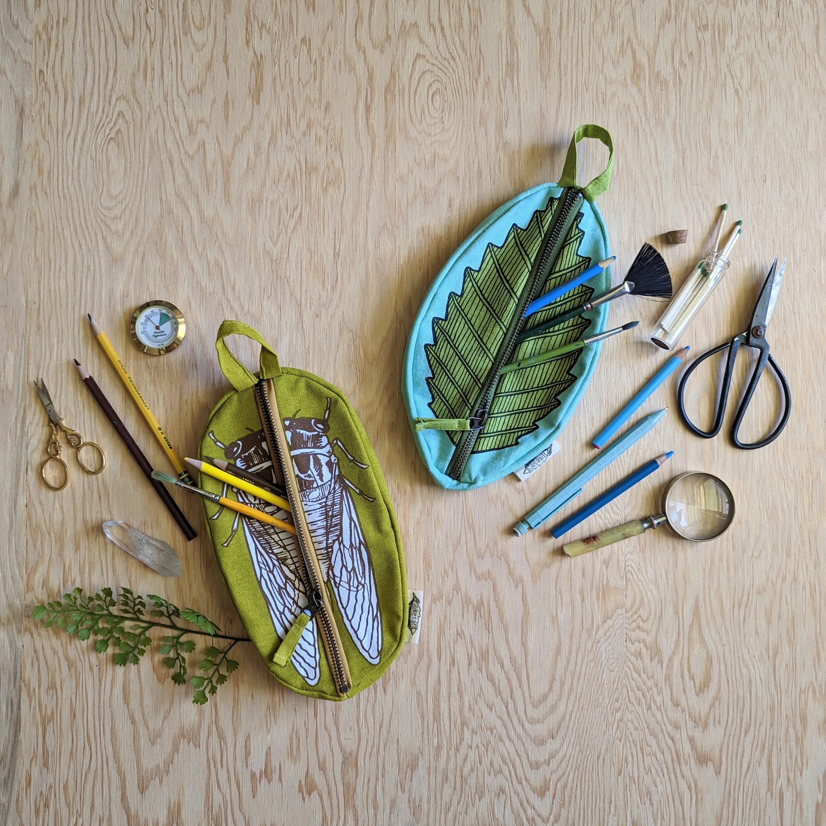zippered pouch | cicada PRE-ORDER