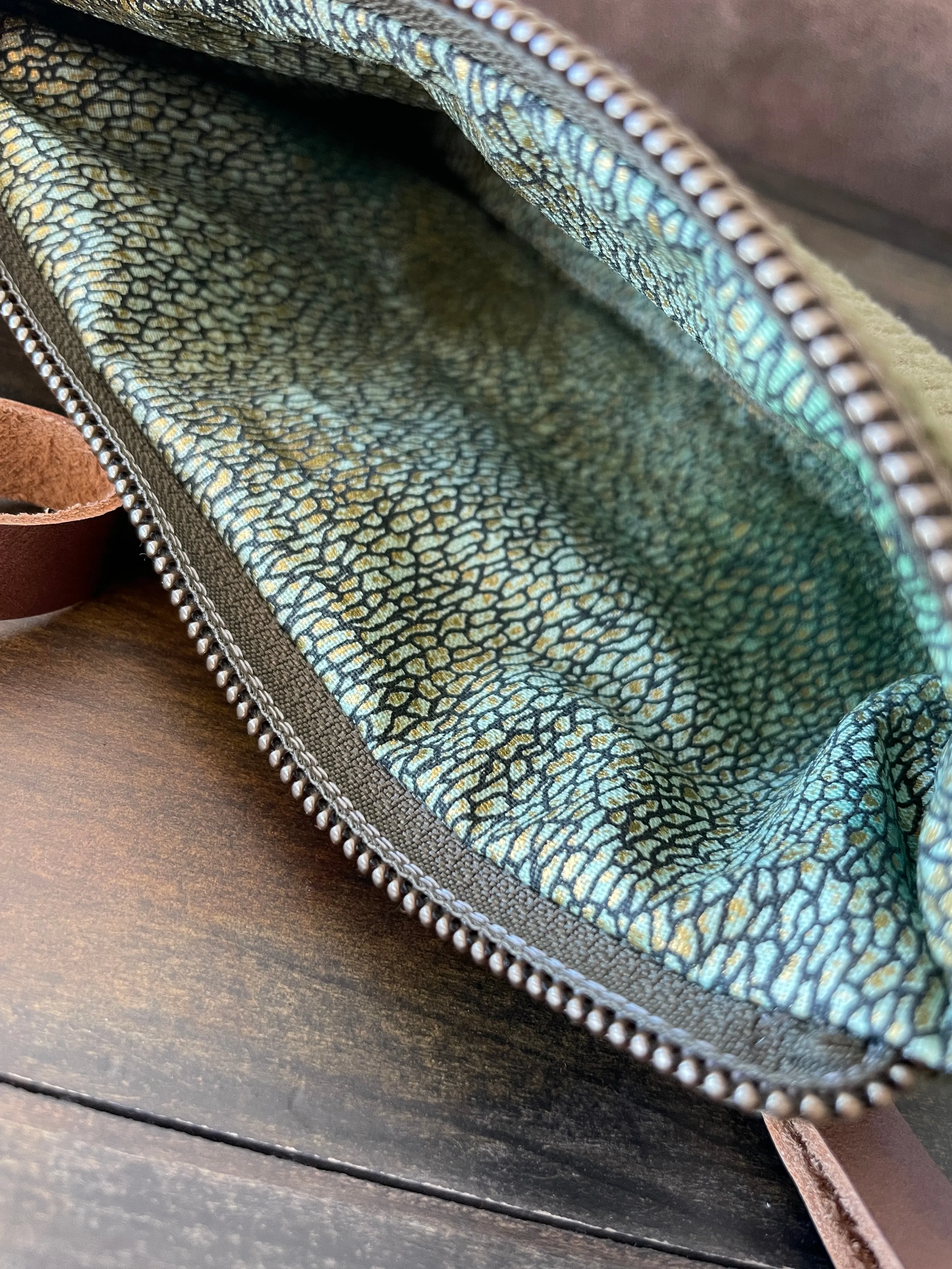 Zippered Pouch (matching when ordered with a bag)